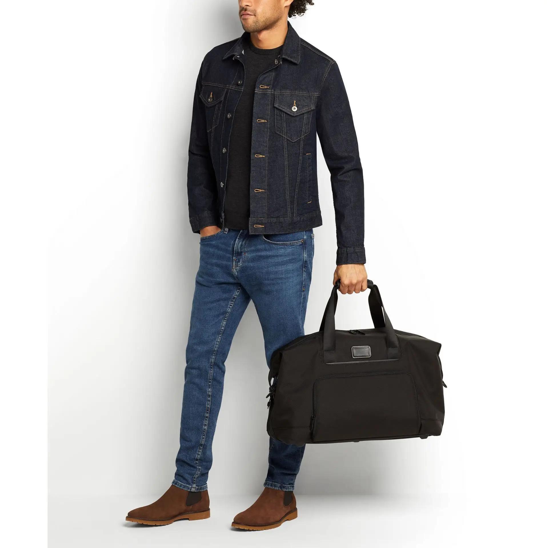 Sac de voyage en nylon balistique pour homme, grand sac de voyage, sac de week-end, bagage à main po