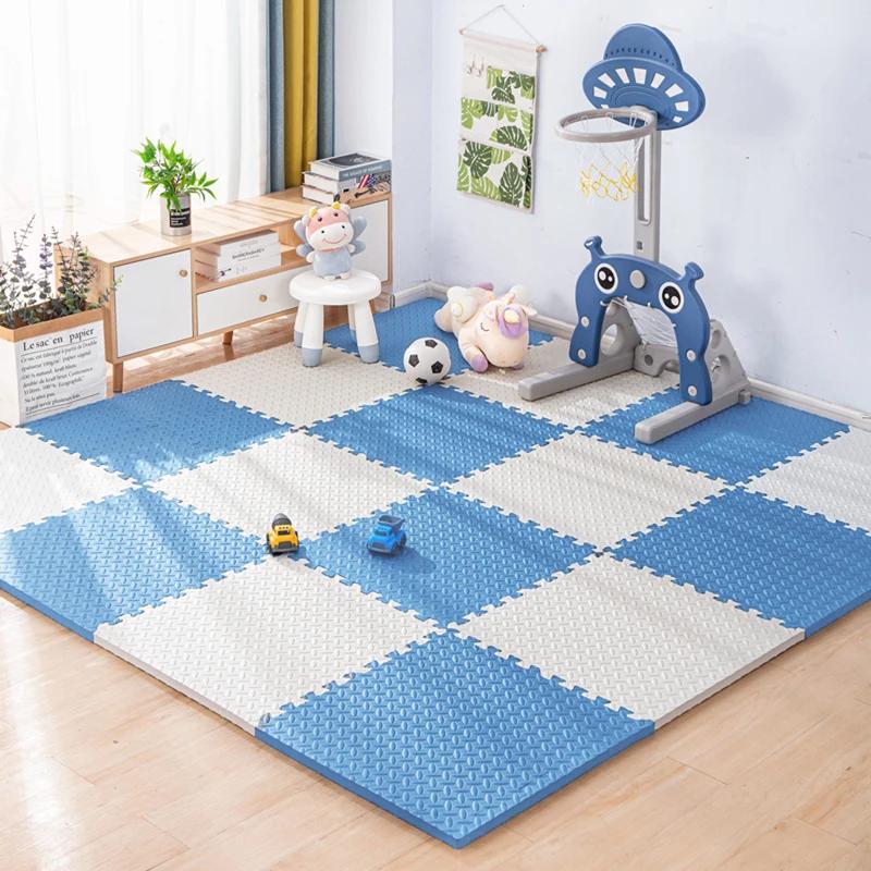 Tapis de Puzzle pour enfants, carrelage en mousse, tapis de jeu pour bébé, équipement d'entraînement