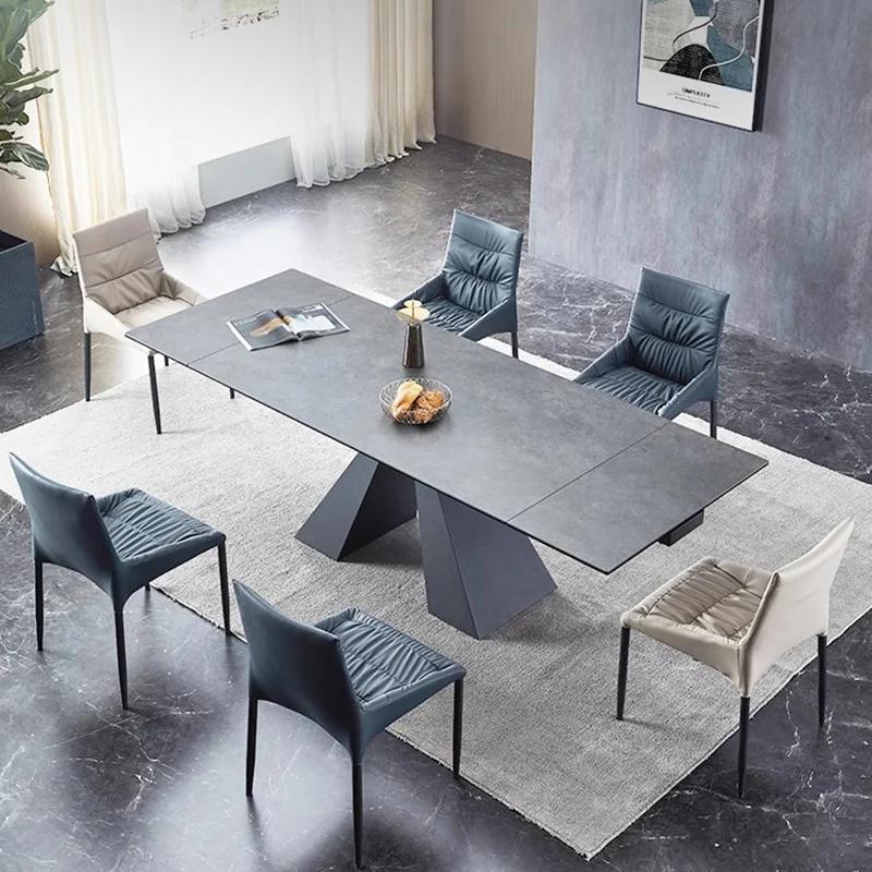 Table à manger extensible, café, Restaurant, cuisine, bureau, Service de luxe moderne, meubles de sa
