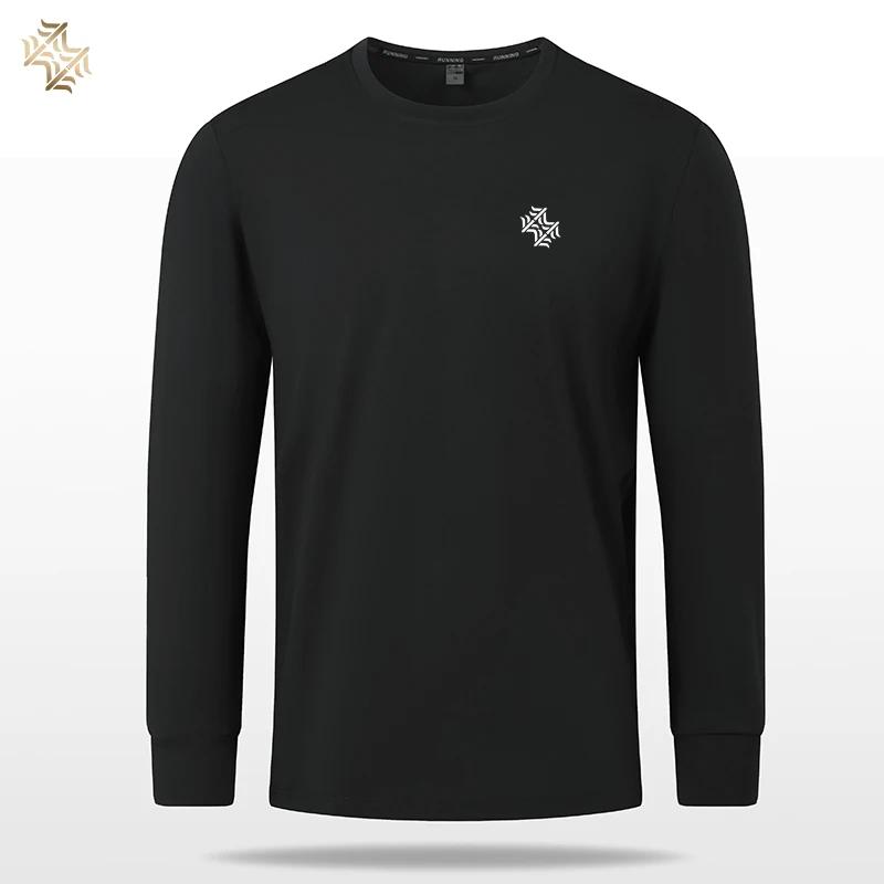SBWL-T-shirt à manches longues pour hommes et femmes, T-shirt ample respirant, Course à pied en plei