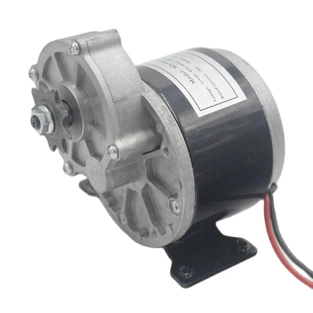 Moteur de vélo/vélo/scooter électrique, moteur à courant continu brossé à engrenages 12V 24V 250W