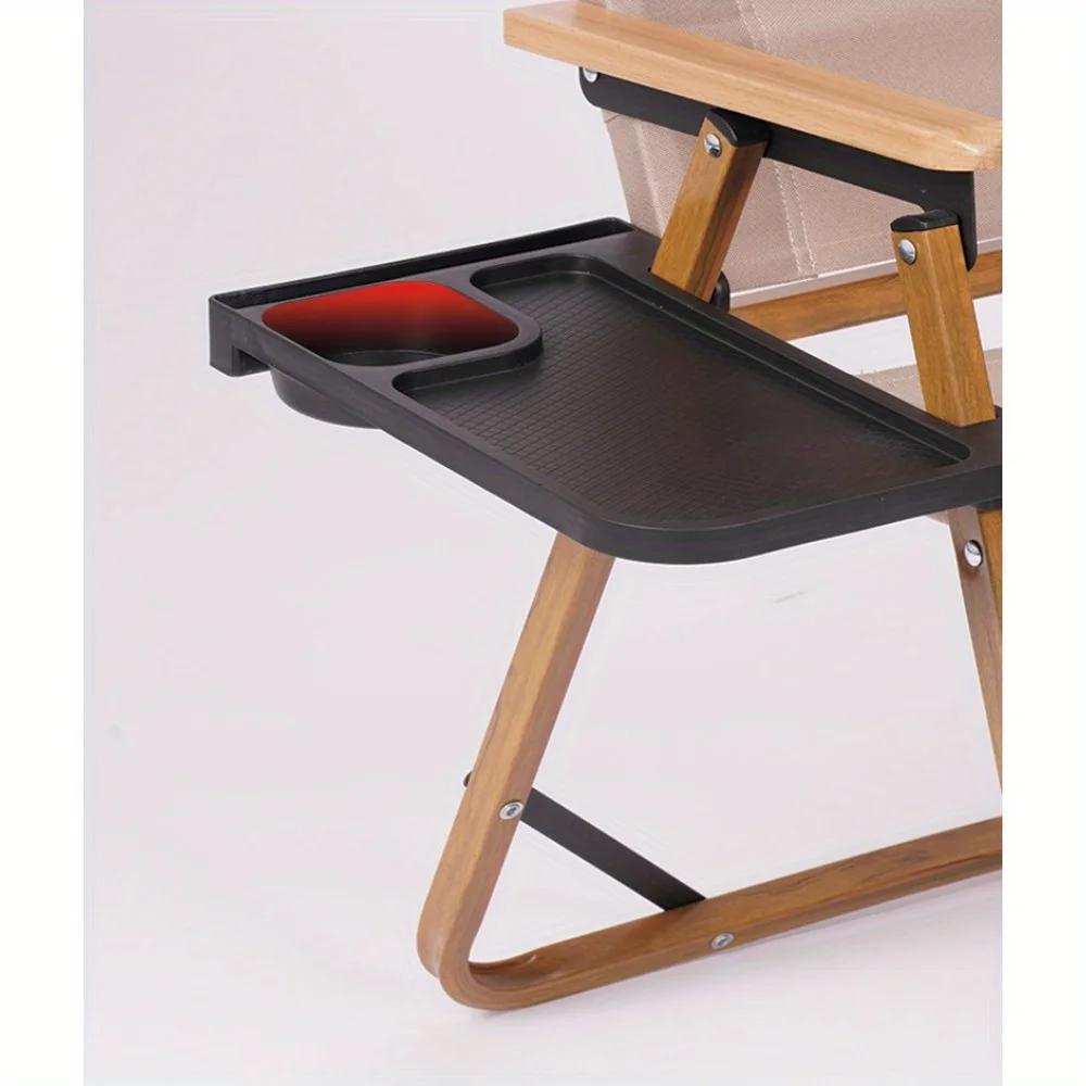 Chaise inclinable à Clip sur le bureau latéral, tasse Portable, support de téléphone, plateau polyva