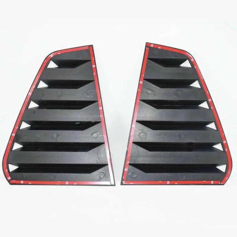 Garniture de couverture de volet de fenêtre arrière de voiture, 2 pièces, pour VW GOLF MK 6 MK 7 GOL
