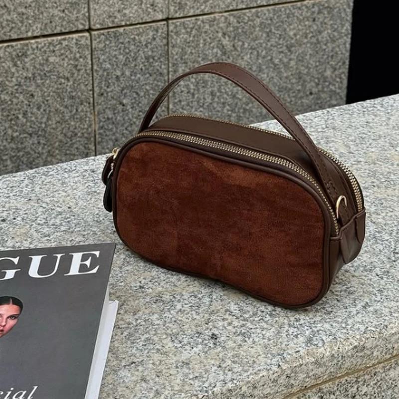 Sac à bandoulière en cuir de vache véritable pour femmes russes, sac à bandoulière polyvalent en vac