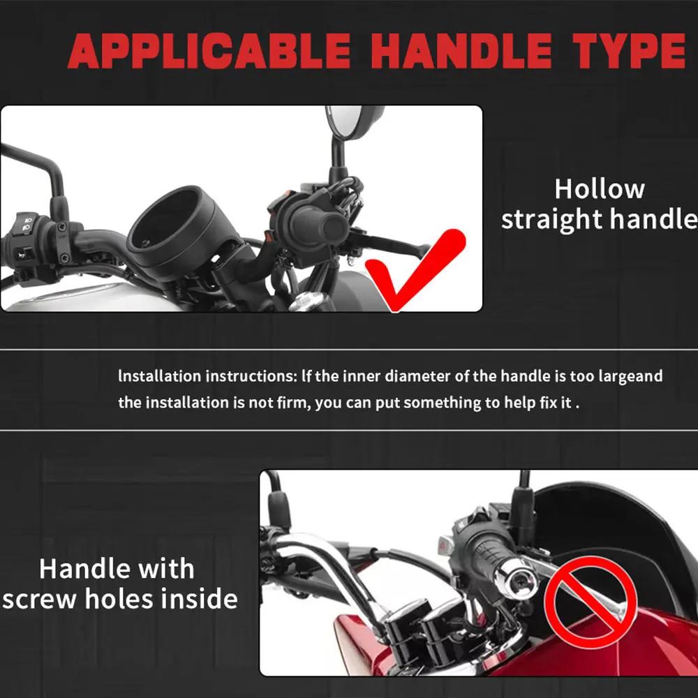 Leviers d'embrayage de frein de moto guidon extrémités de la poignée poignées pour Honda CB1000R 200