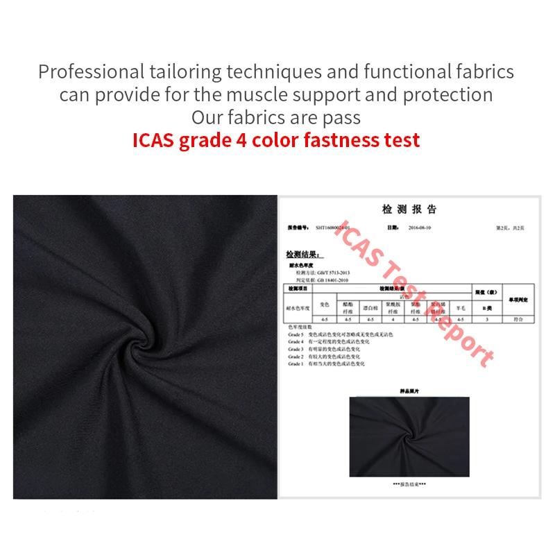Leggings compression gymnastique hommes - Pantalons entraînement sport ajustement sec fitness