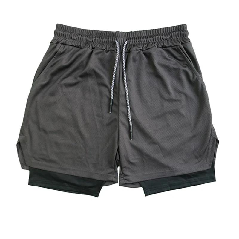 Short multi-poches hommes fitness décontracté - Style slim camouflage plage et course quotidienne