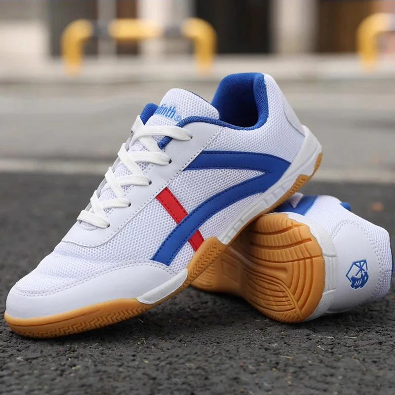 Chaussures tennis de table Virstinth légères unisexes - Baskets badminton professionnelles usure 2024