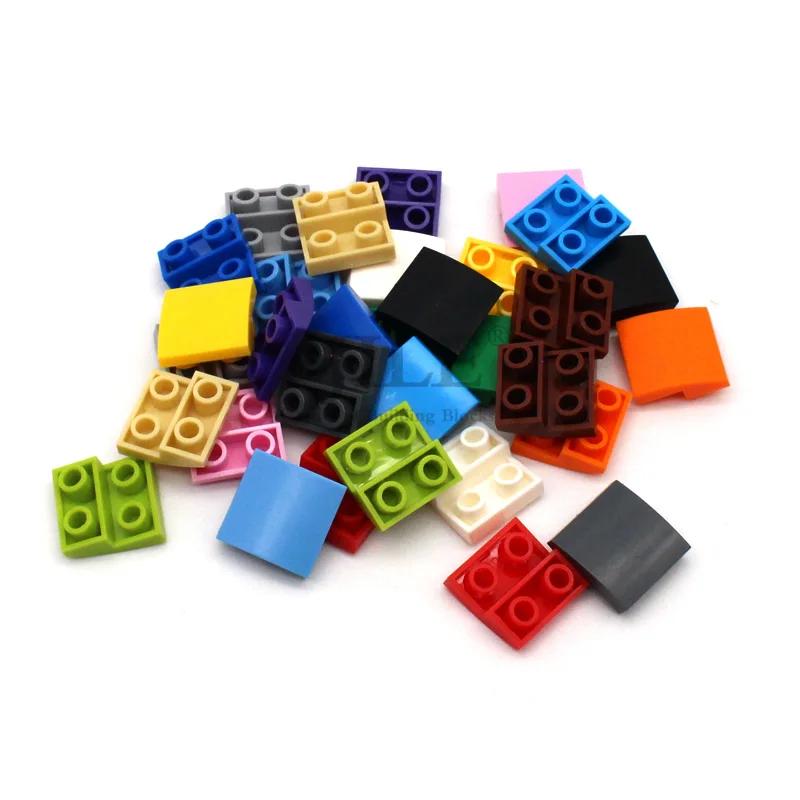 Blocs de construction 20 pièces, pente incurvée 2x2x2/3 inversée 32803, compatibles avec l'assemblag
