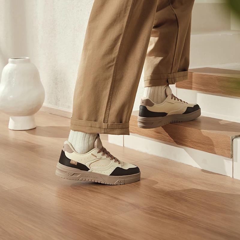 361 degrés hommes conseil chaussures printemps nouveau loisirs polyvalent à semelles épaisses en cui