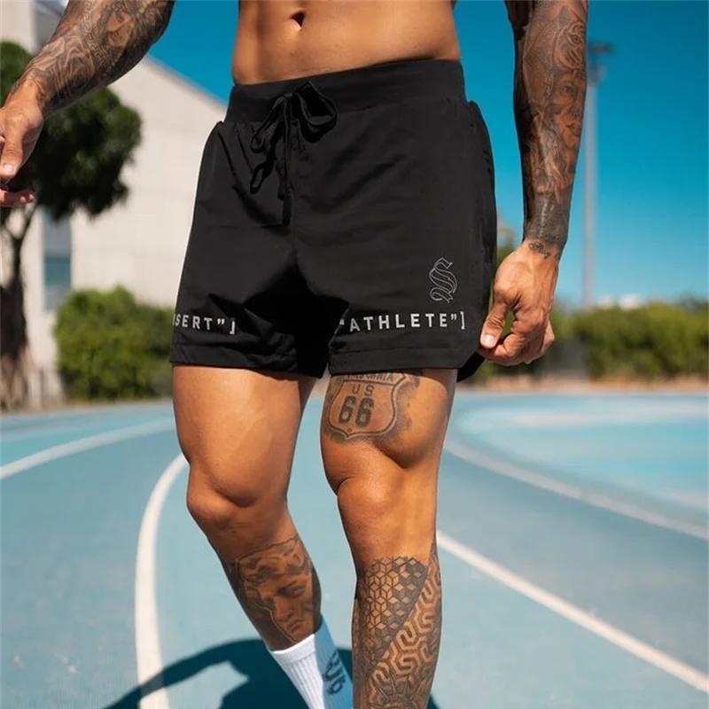 Shorts sport homme été 2026 respirants - Jogging basketball running - Séchage rapide confort