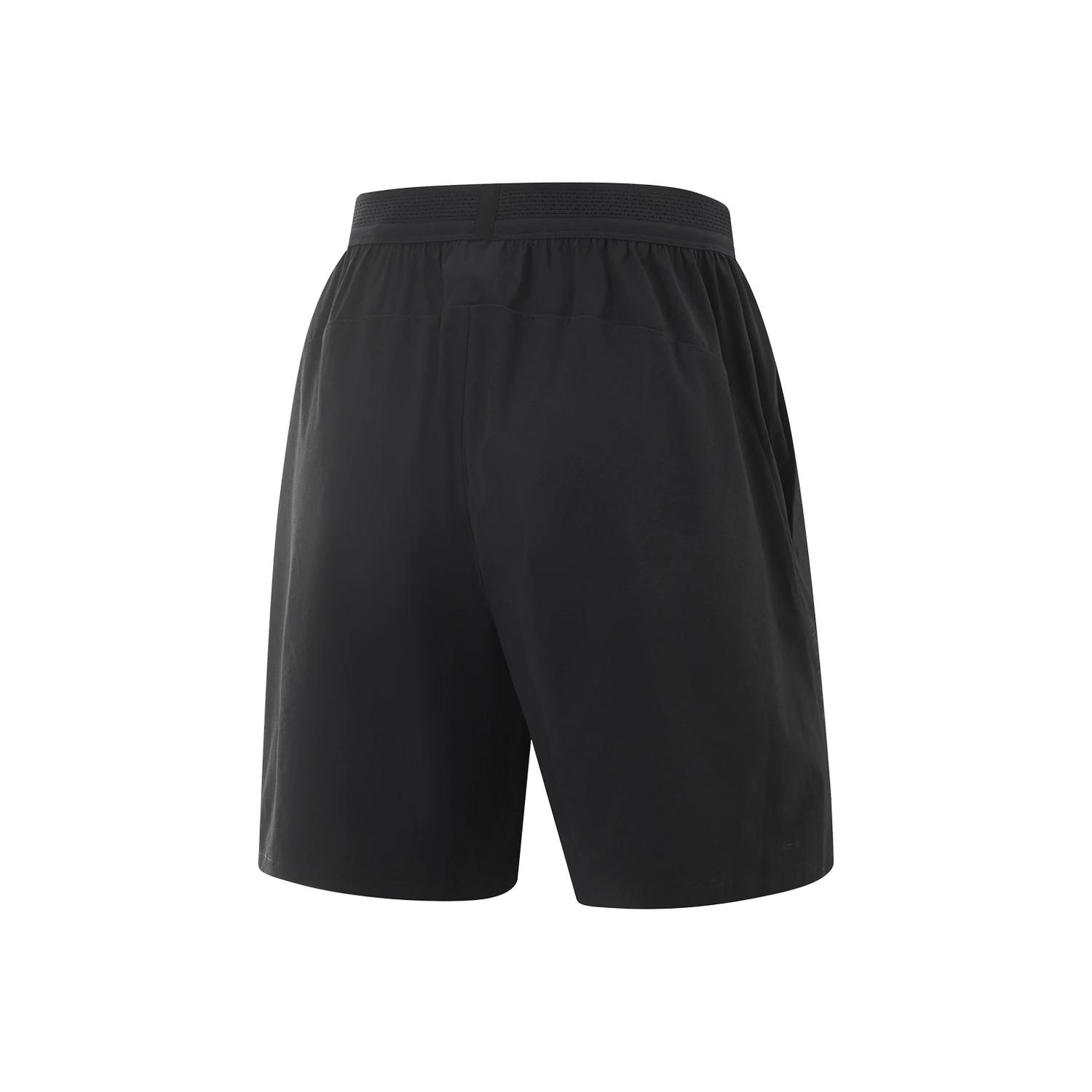 Short d'entraînement Li-ning AT DRY FREEZE pour hommes - Polyamide respirant coupe régulière bas de sport AKSV121
