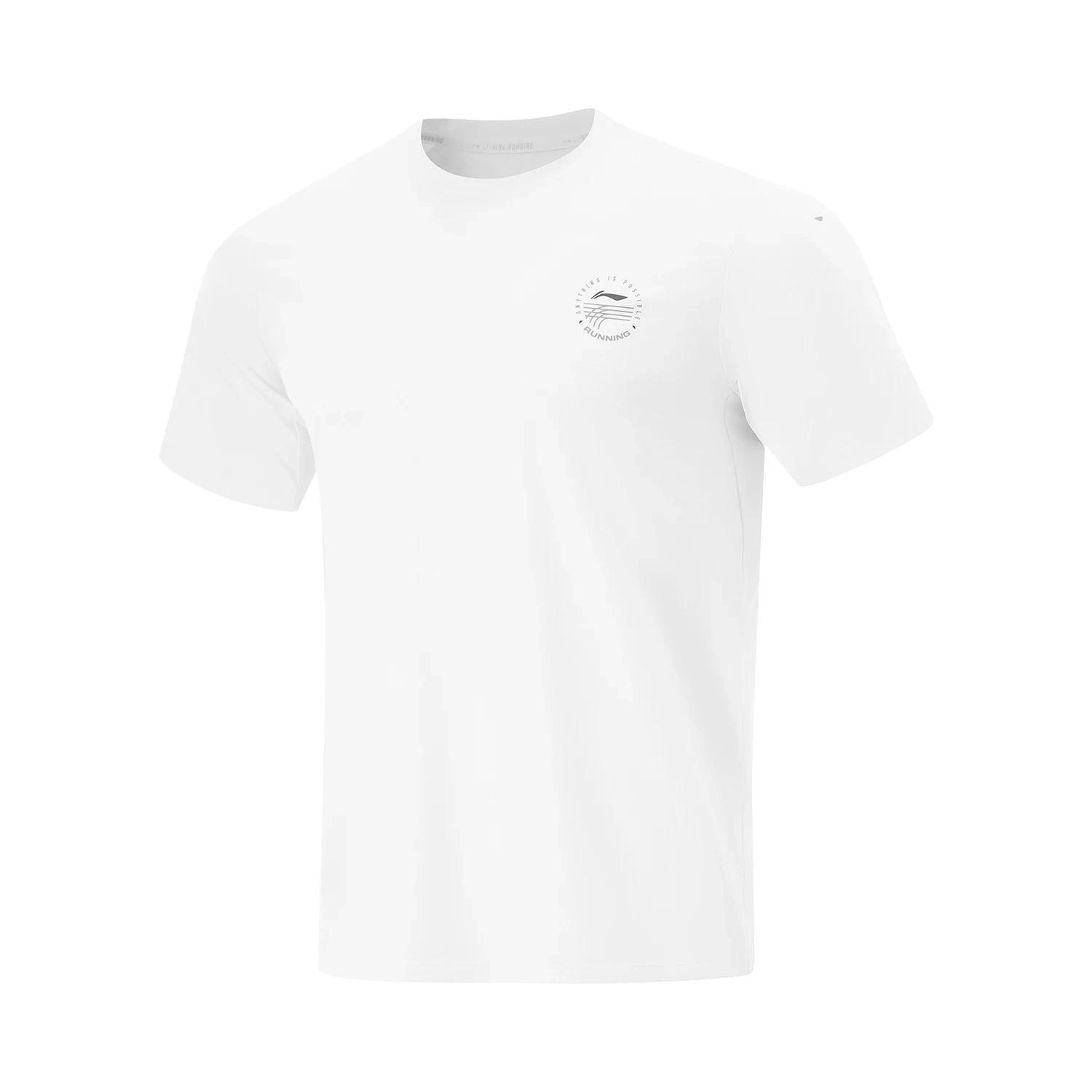 T-shirt course homme Li-Ning AT AIR polyester - Coupe 3D respirant - Professionnel ATSV083