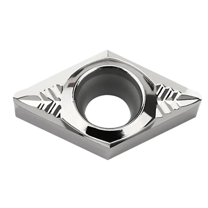 Insert en aluminium Kakarot DCGT 070202 AK H01 DCGT 070204 DCGT 070208 Outils de tournage pour