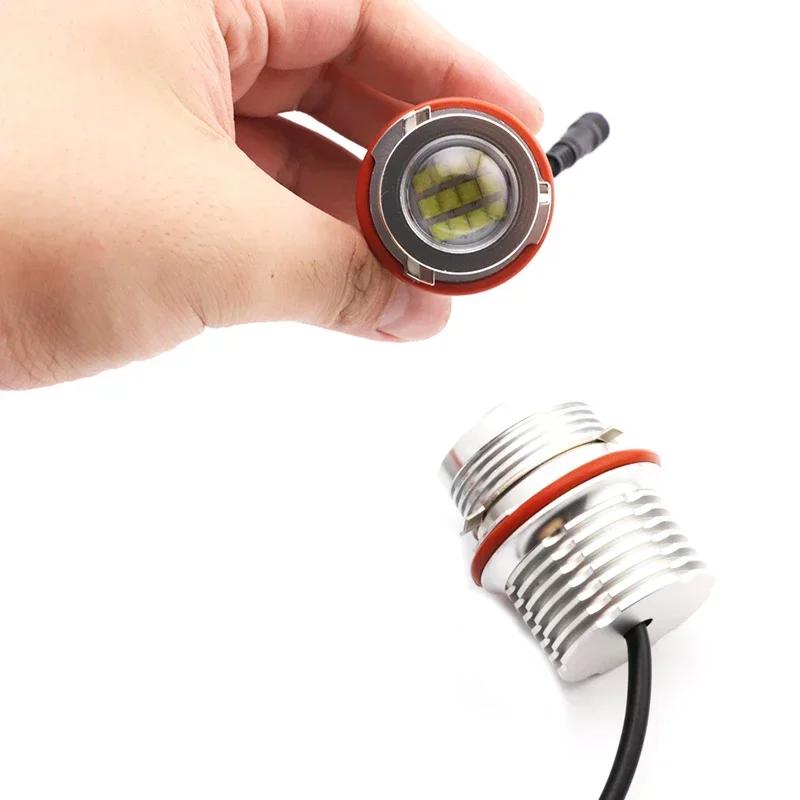 2 pièces lumineux 6000K 160W LED yeux d'ange marqueur lumières ampoules lampe pour BMW E87 E39 M5 E6