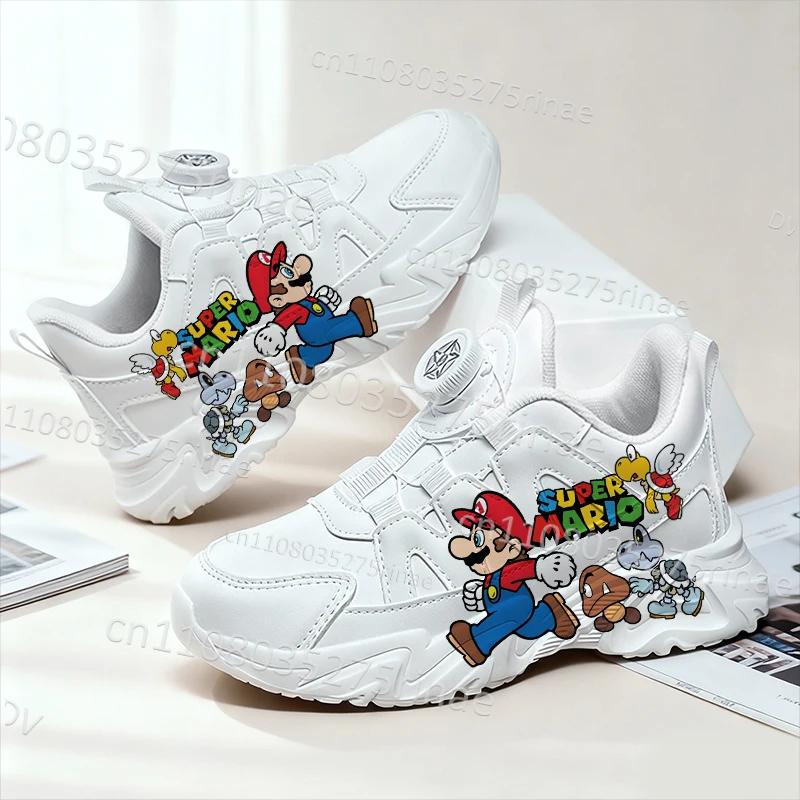 Chaussures pour enfants Mario 2026, best-seller, en cuir véritable, confortables, tendance, respiran