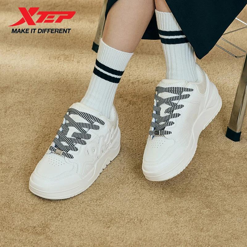 Chaussures sport femmes Xtep Oubao hiver - Baskets running rétro coussin rebond mode 976418330004