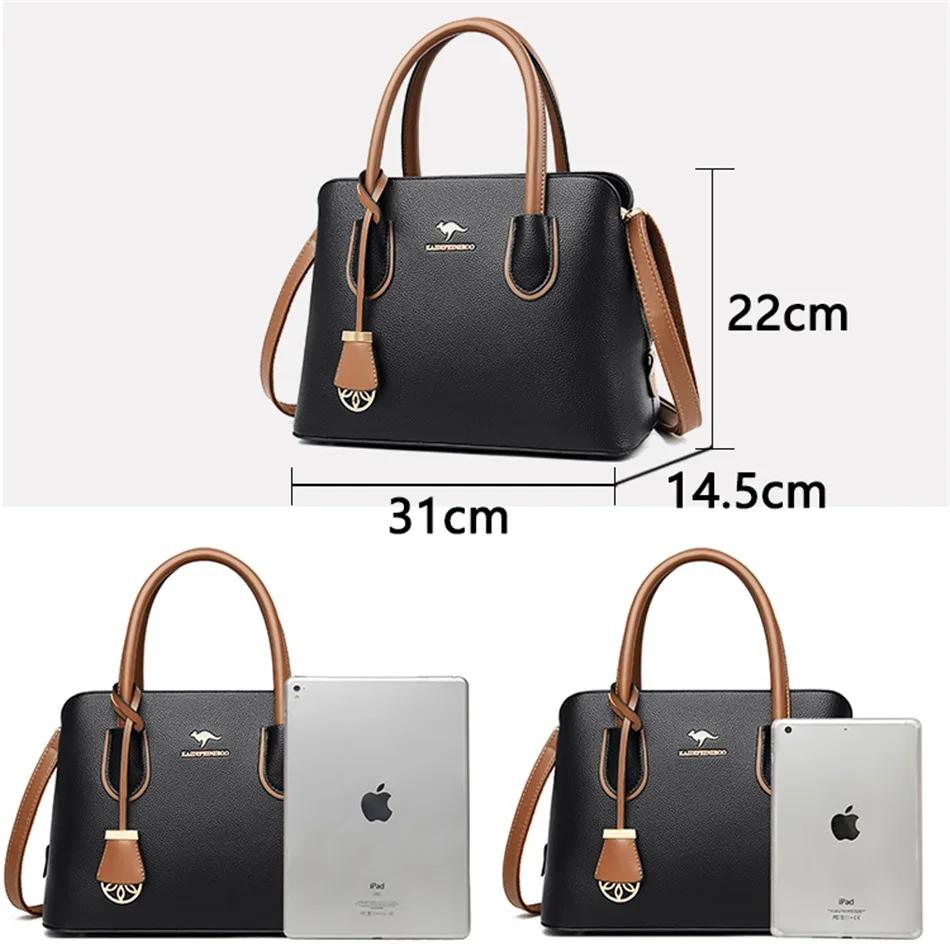 Sacs à main en cuir de luxe pour femmes, sacs à bandoulière design, fourre-tout de grande capacité,