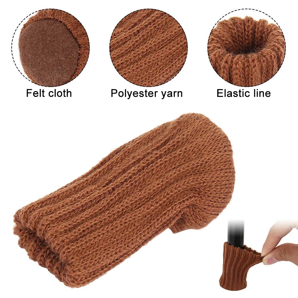 Chaussettes pour Pieds de Table et de Chaise, Protection de Sol pour Meubles, 24 Pièces