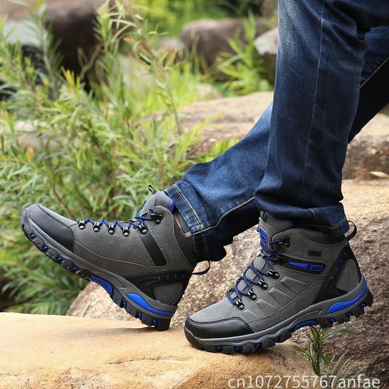 Chaussures de randonnée en plein air pour couples, confortables, résistantes à l'usure, pour Camping