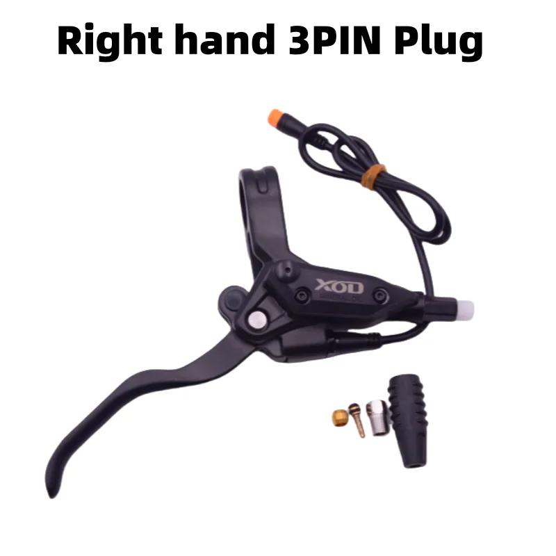 Poignée frein vélo électrique XOD 3 broches compatible BAFANG - levier frein VAE accessoire cyclisme