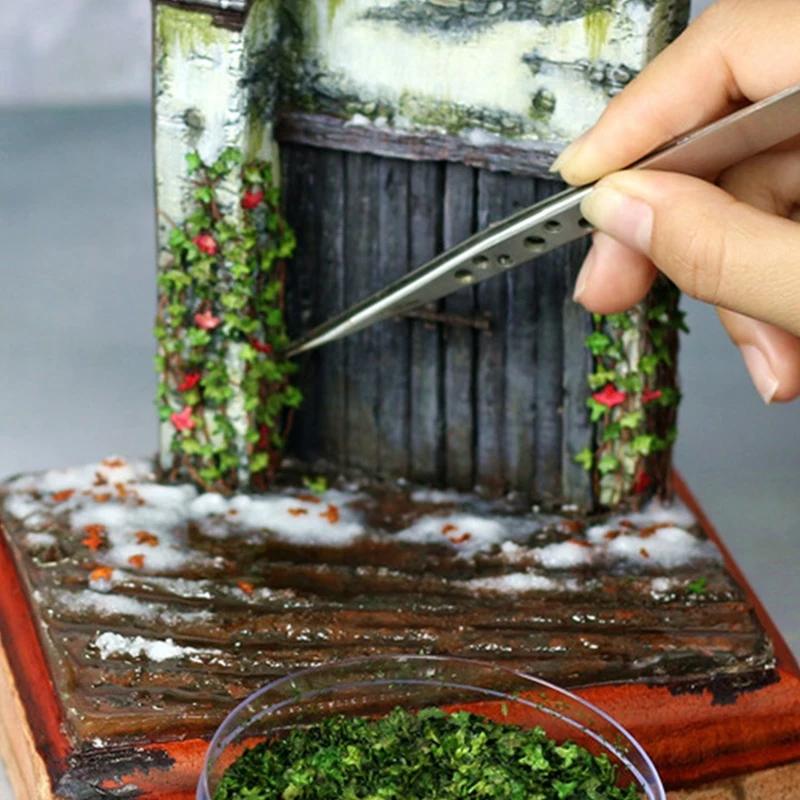 Feuilles miniatures 35ml, Micro feuilles de paysage, modèle statique pour bonsaï, décoration de jard
