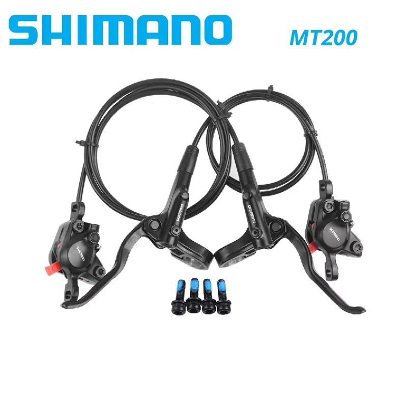 SHIMANO MT200 MT201 M315 vtt VTT jeu de freins à disque hydrauliques contient MT200 freins levier Ro