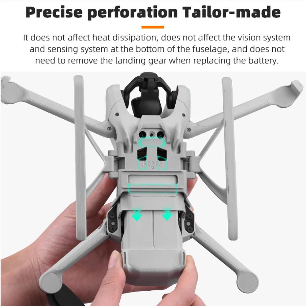 BRDRC train d'atterrissage pour Drone DJI Mini 3/3 Pro, Kit d'extension pliable, protection de haute