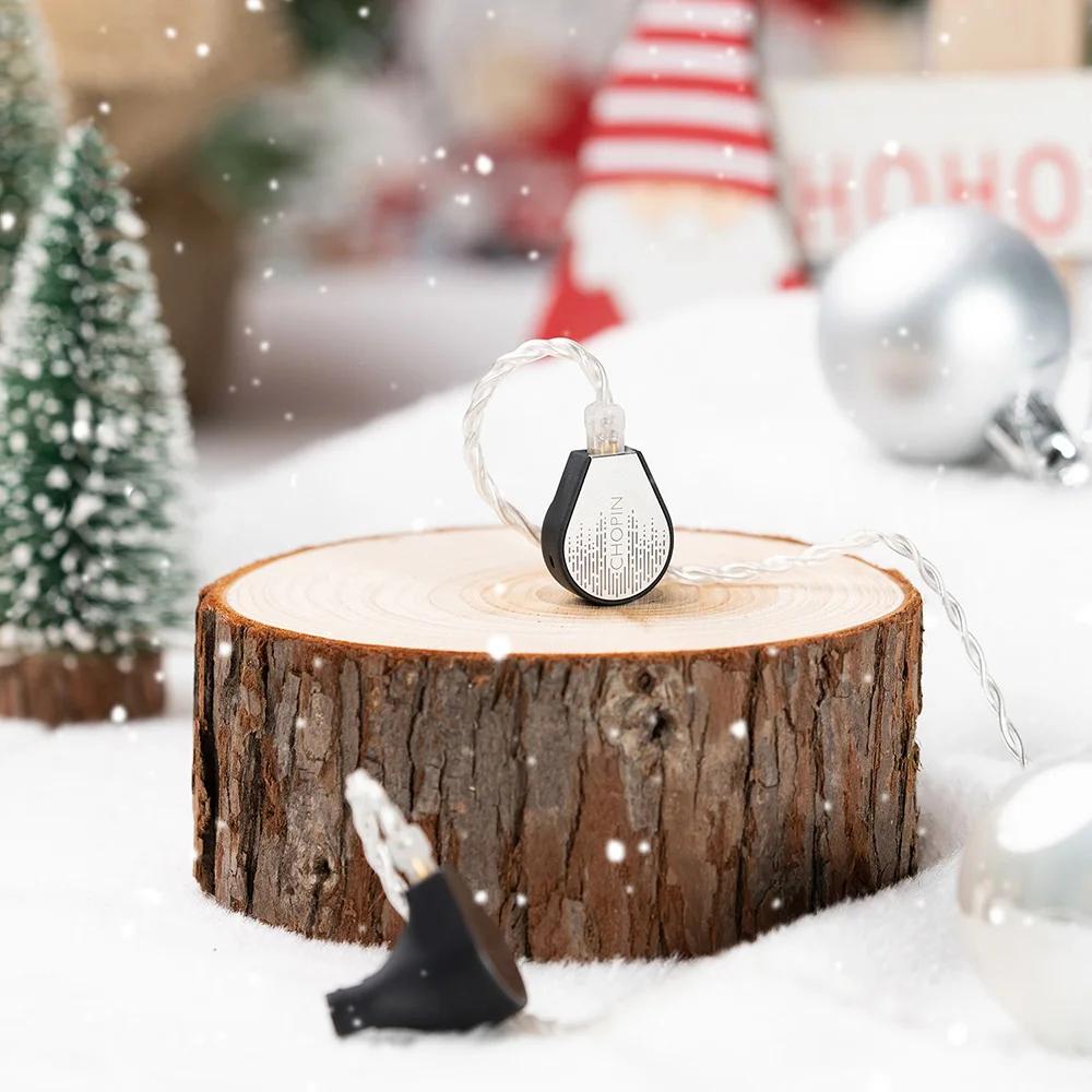 HiFiGo binaire × Gizaudio Chopin écouteur 1DD + 3BA moniteurs intra-auriculaires hybrides HiFi Audio
