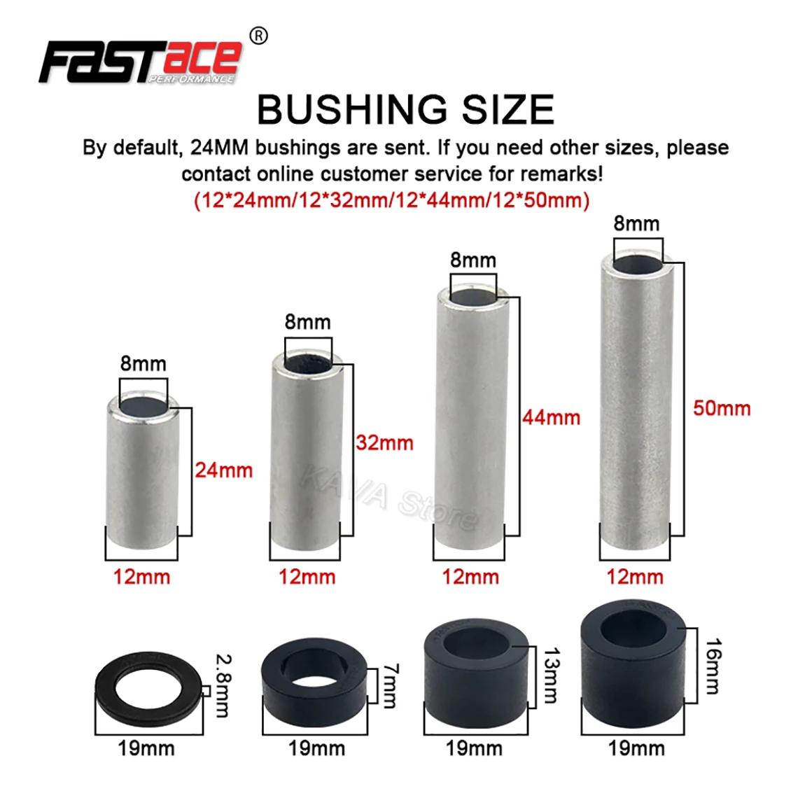 Fastace-Amortisseur de moto 53RC, suspension arrière de vélo VTT, 265mm, 190mm, 200mm, 210mm, 220mm,
