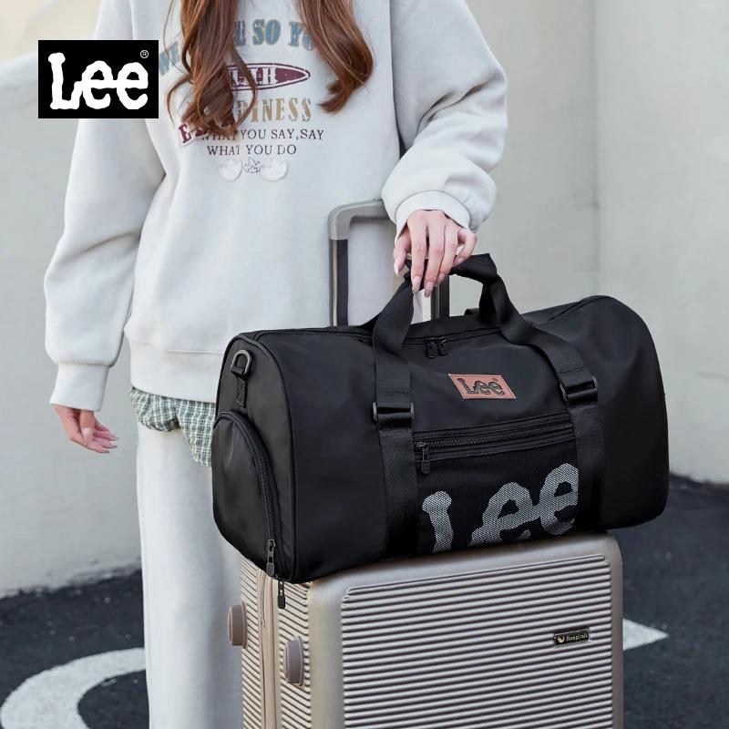 Sac de sport intelligent LEE avec compartiment à chaussures, sac étanche pour articles secs et humid