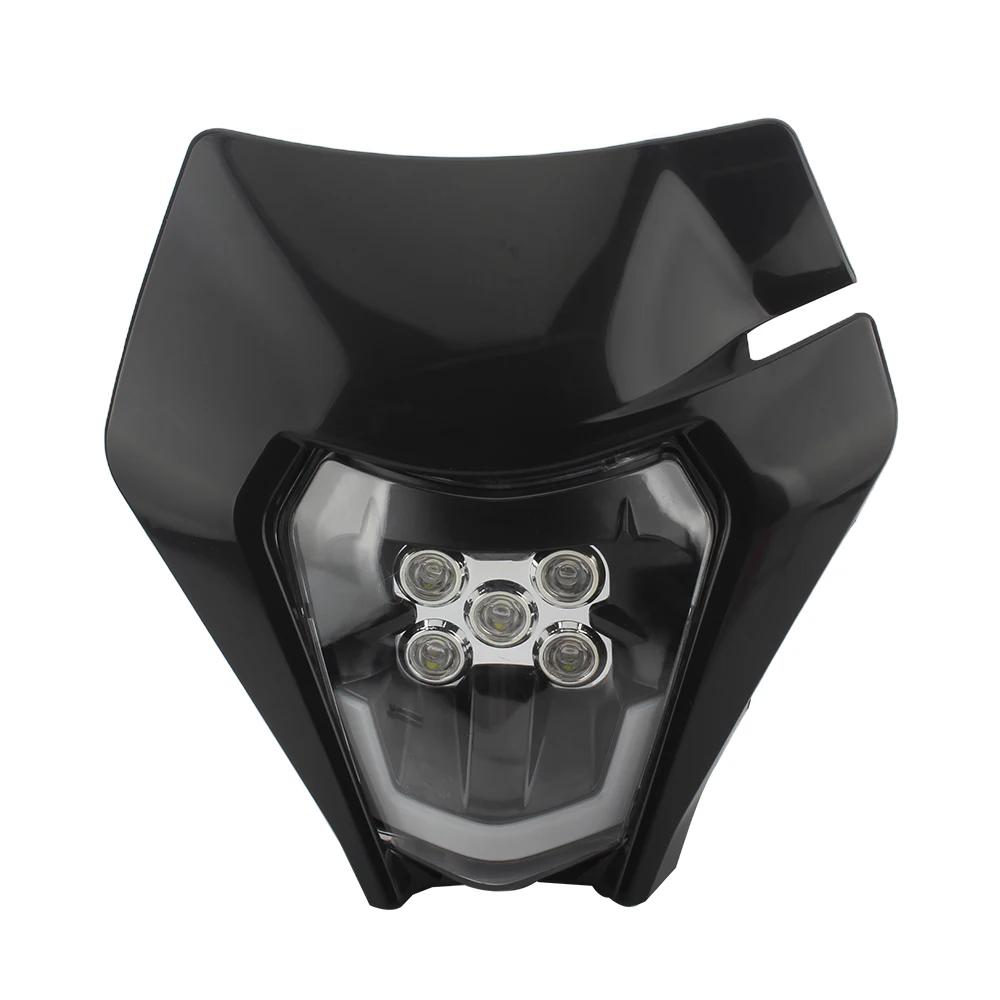 Plaque de phare de moto LED, accessoires pour KTM EXC SX MX 250 300 450, carénage de Motocross, Dirt
