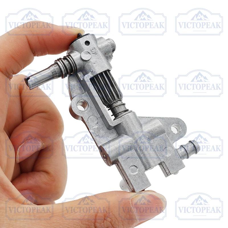 Pièces de rechange pour tronçonneuse, pompe à huile et vis sans fin pour scie à chaîne chinoise 45cc