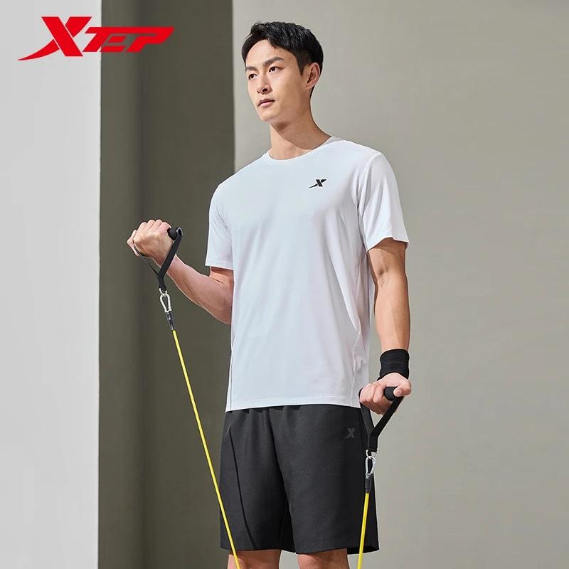 Xtep – combinaison de sport à manches courtes pour hommes, combinaison d'été absorbant la sueur, séc