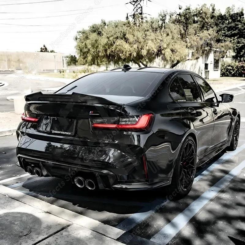 Becquet de toit arrière de style PSM pour BMW, accessoires de voiture ABS, adapté pour BMW Série 3,