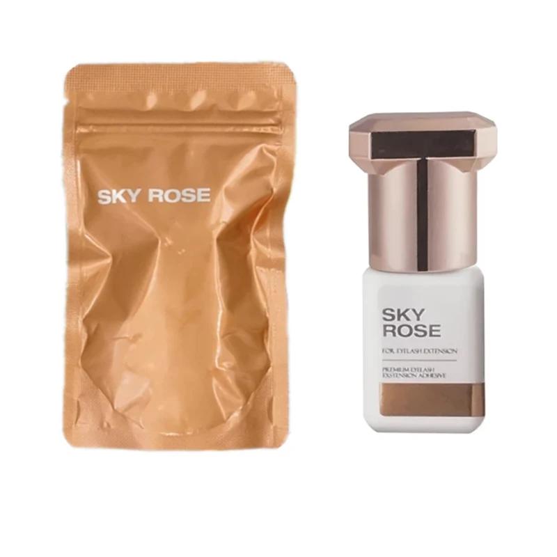 5 bouteilles SKY Rose colle Extensions de cils 1s séchage rapide corée ciel colle 5ml faux cils coll