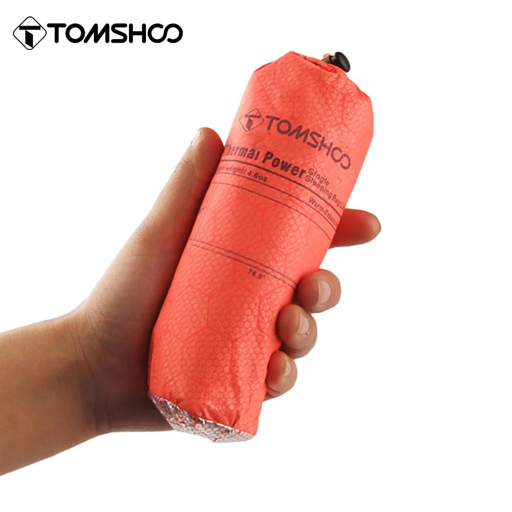 Tomshoo-Sac de couchage portable Wskins, simple, verrouillage de coulée, température, camping en ple