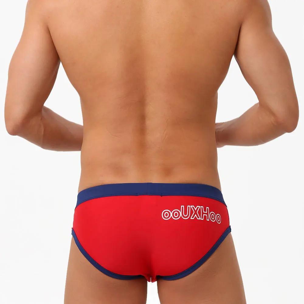 Maillot de bain pour hommes, culotte de plage, Sexy, respirant, culotte hi-q, Boxer, costume de bain