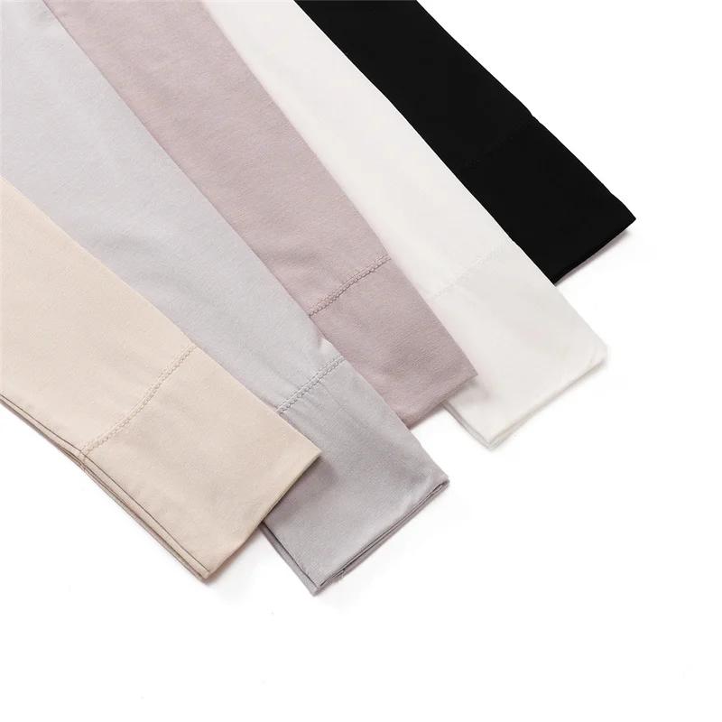 Housse de bras pour femmes, manches Hijab musulmanes, manches en tissu Modal, chauffe-bras du Ramada