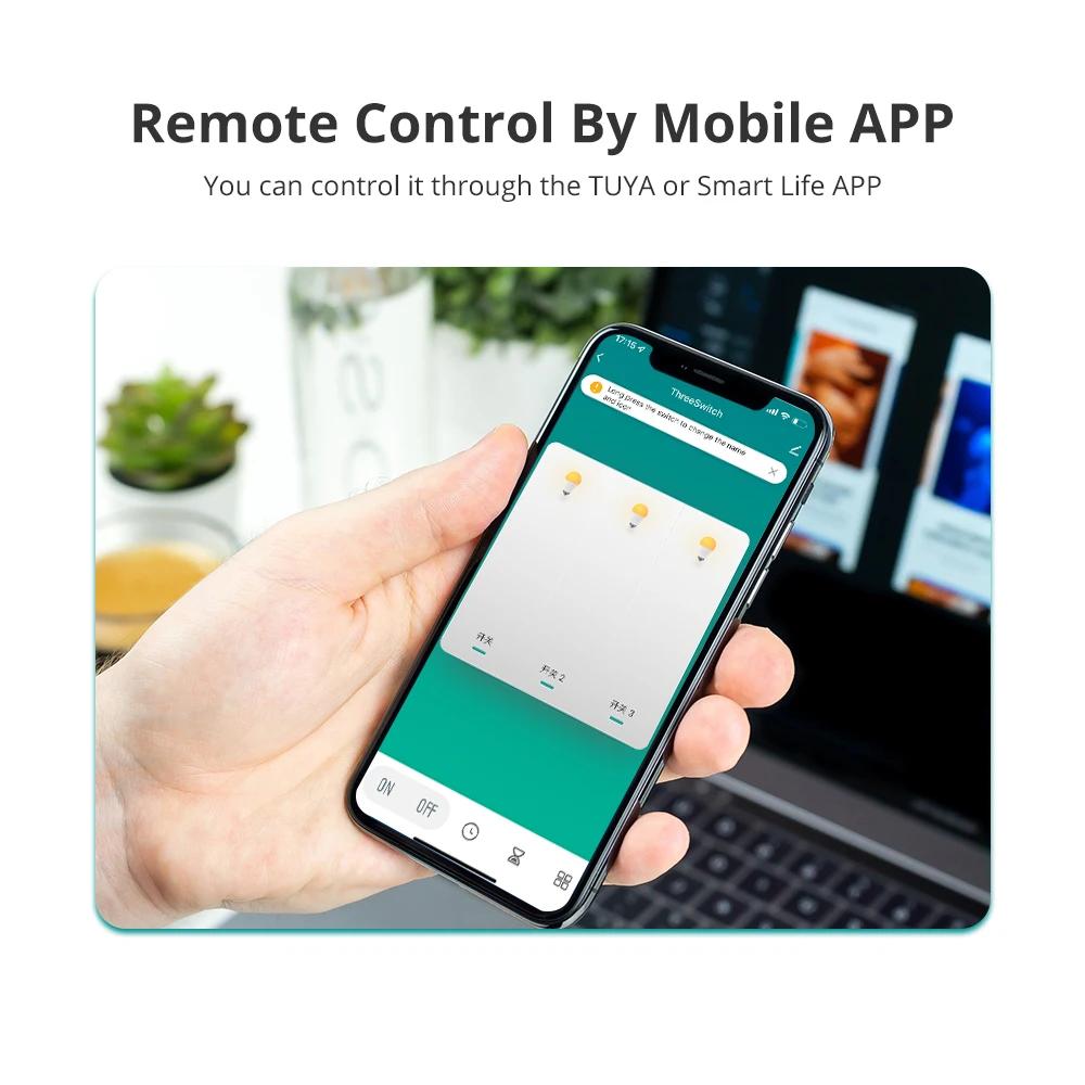 Zemismart-Joli d'éclairage mural Zigbee US, fonctionne avec Tuya Samrt Life Andrea No melon al, minu