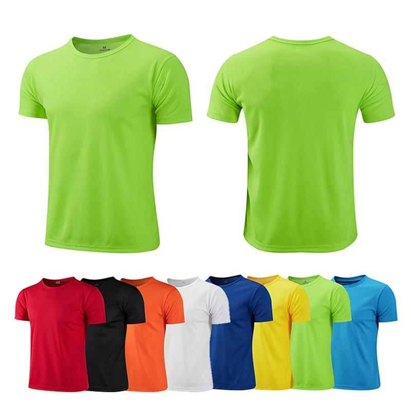 T-shirt sport manches courtes pour adolescents - Maillot gym respirant séchage rapide running