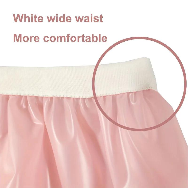 Culotte réutilisable en plastique pour bébé et adulte, couvre-couche, culotte