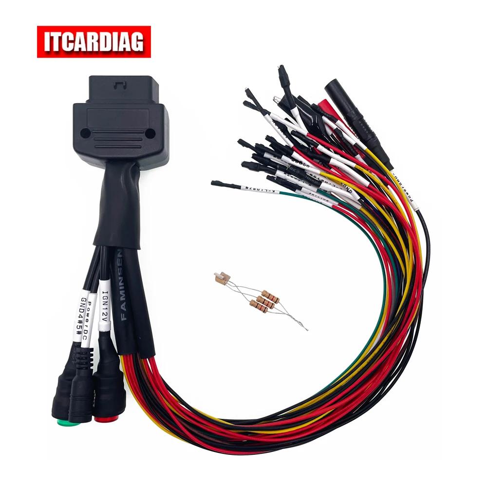 Outils de réglage de puce ECU pour MPPS, KESS V2, pigments ECU, travail d'établi, installation du câ