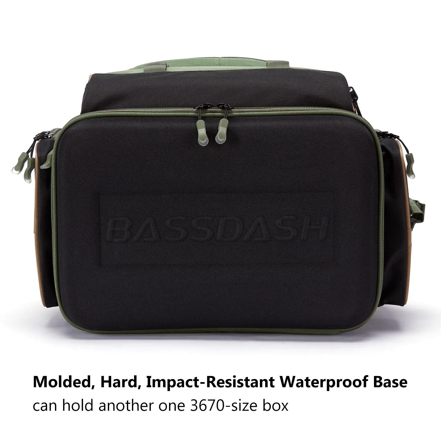 Bassdash Multifonctionnel De Pêche Sac À Dos Léger Tactique Doux S'attaquer Boîte avec Housse De Pro