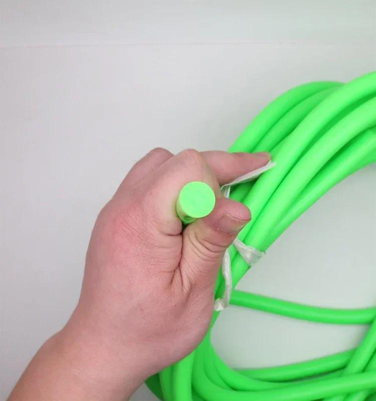 Corde en caoutchouc élastique de 5-10 mètres, 12mm, musculation, caoutchouc épais, solide, corde de