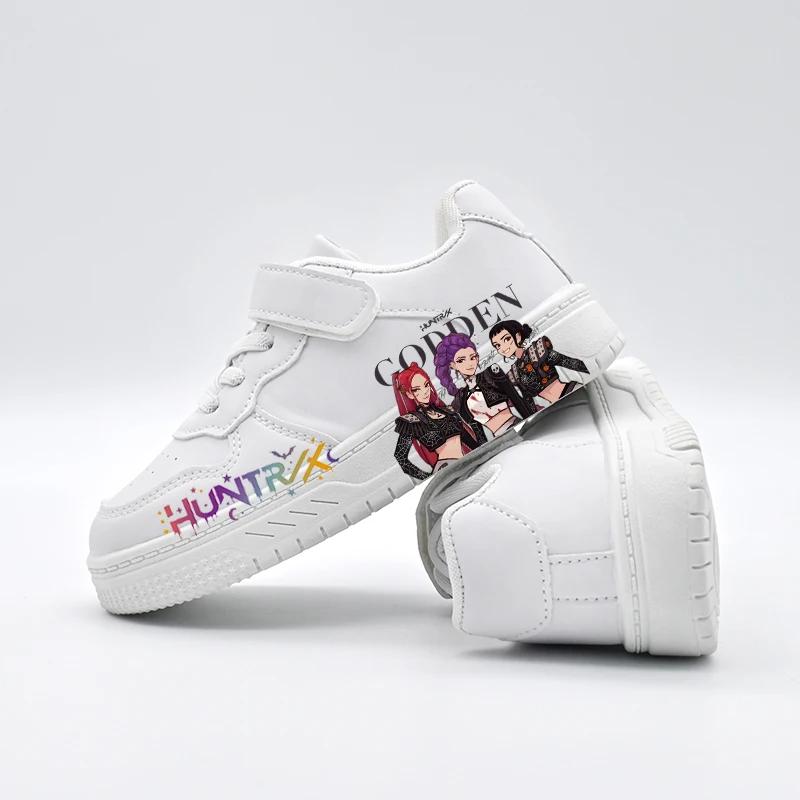 Chaussures décontractées pour enfants 2026, nouvelles baskets KPOP blanches pour garçons et filles,