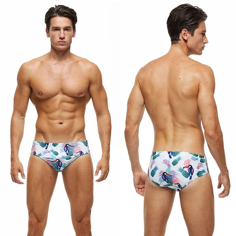 Datifer 2026 – Nouveaux shorts de bain pour hommes, caleçons de natation en polyester, sous-vêtement