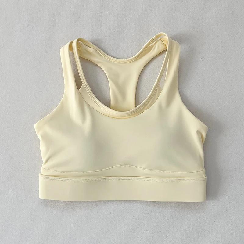 Soutiens-gorge de sport de yoga, hauts de fitness de yoga pour femmes, vêtements de sport de yoga