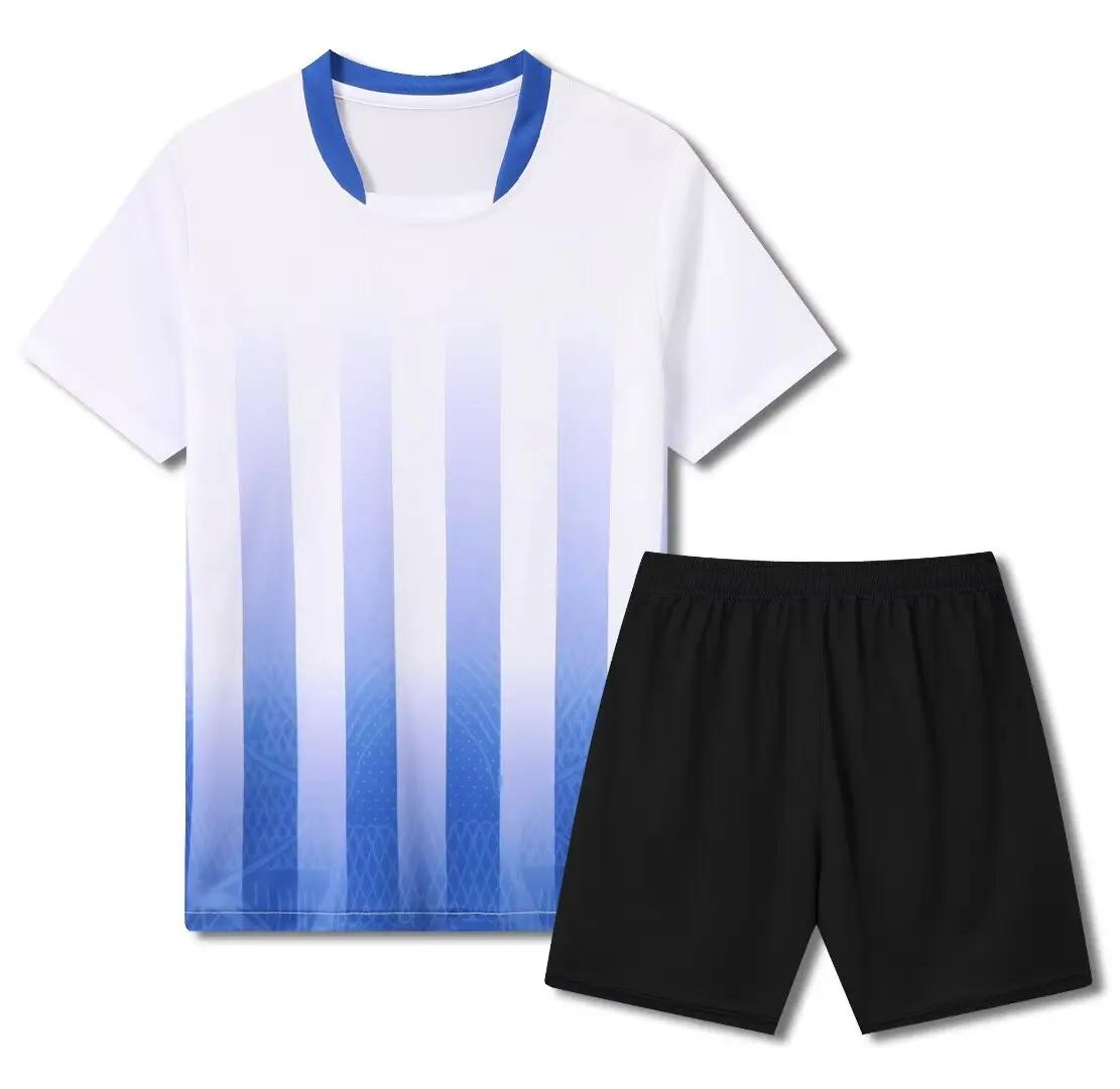 Vêtements d'entraînement pour enfants chemises costumes de compétition garçons filles vêtements20042