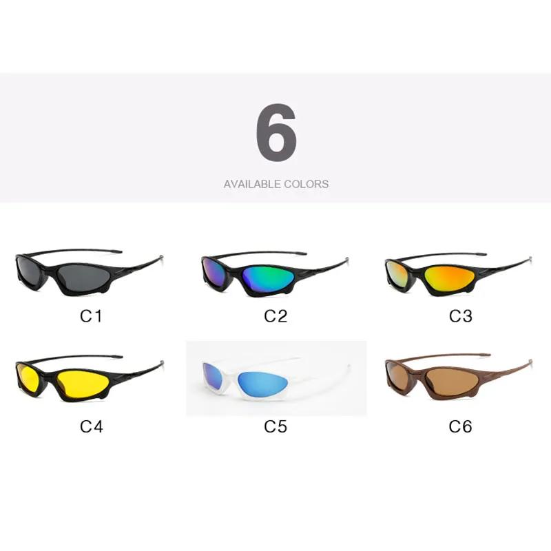 Hommes lunettes de soleil polarisées cyclisme Sports de plein air lunettes de soleil pêche course UV